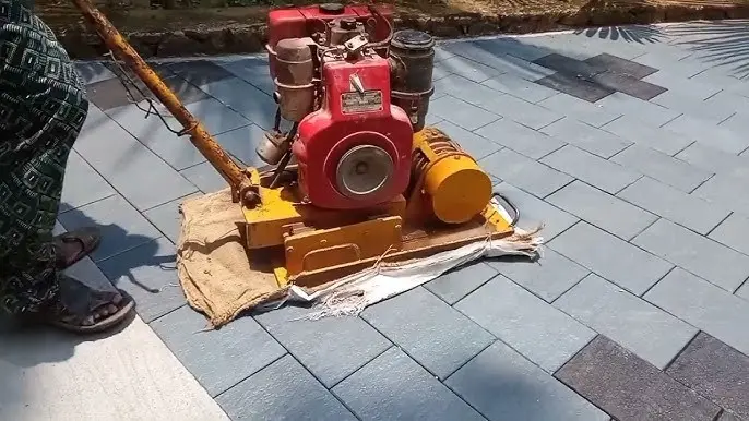 Vibrate the Pavers